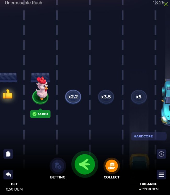 Image: Découvrez l'Uncrossable Rush : Le Casino en Fureur sur Mobile en France